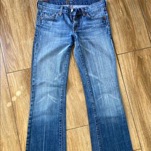 7 for All Mankind flair jeans